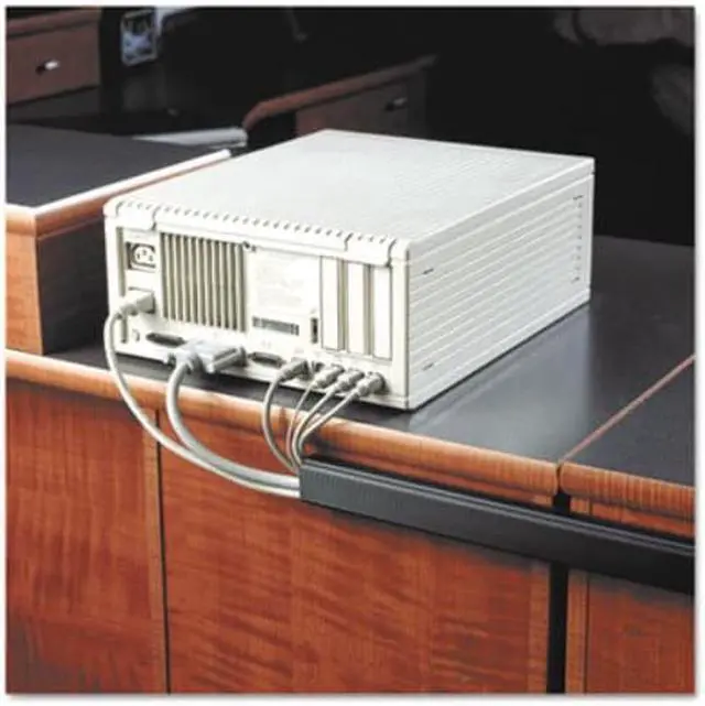 Alt view image 3 of 8 - Locking Channel, Wall/Desk, 5/8Hx48L In