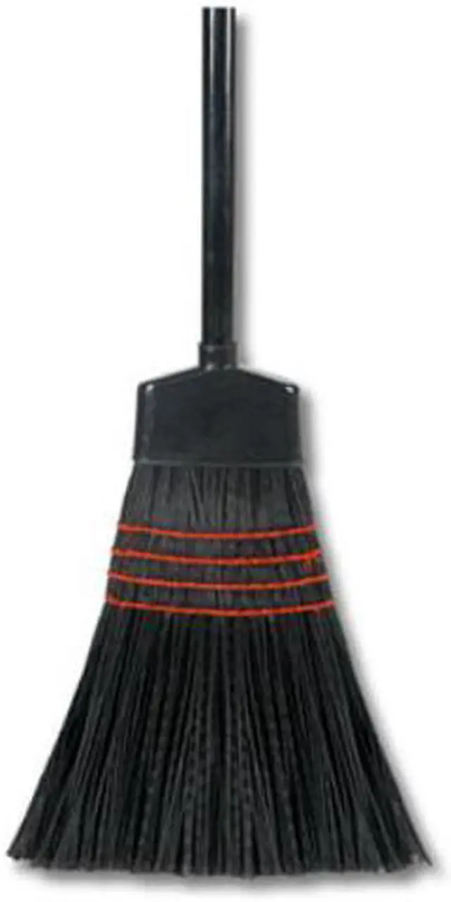 Main image of Maid Broom, Plastic Bristles, Wood Handle, 42 Long, 1 Dozen/Carton BWK916P