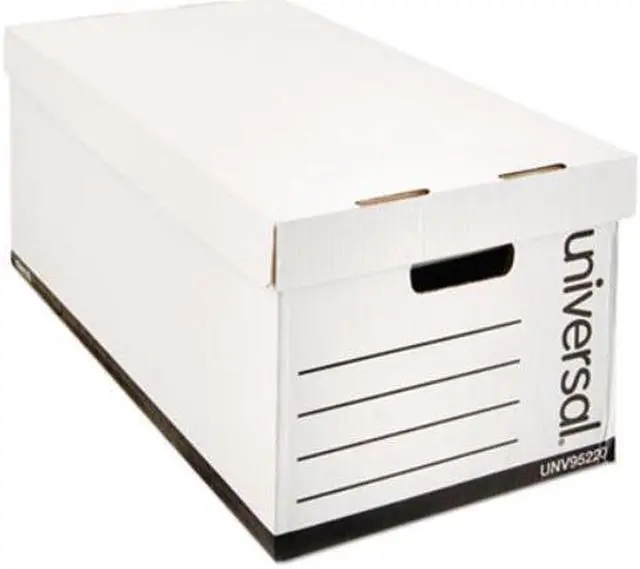 Alt view image 3 of 3 - Universal Medium-Duty Easy Assembly Storage Box - UNV95220
