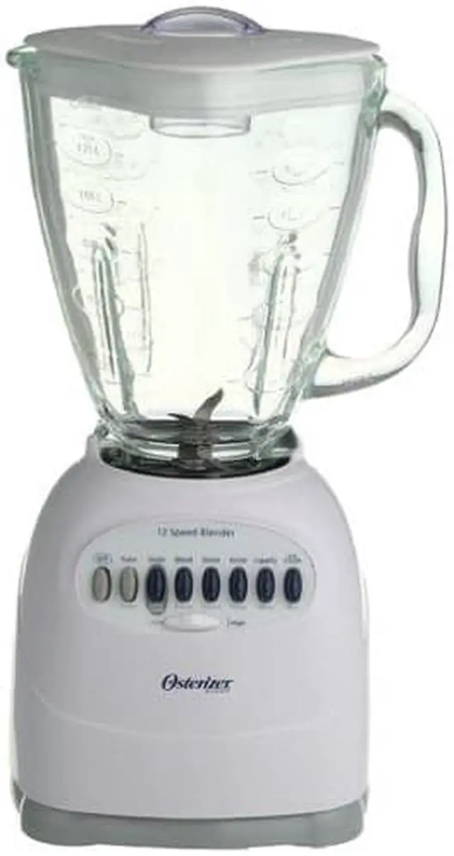 Alt view image 2 of 7 - Oster 006642-000-NP0 12-Speed Push Button Blender, White