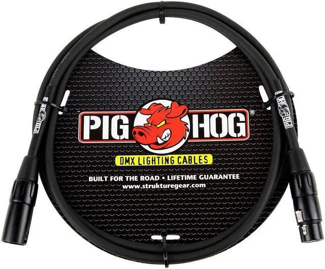 Alt view image 2 of 6 - pig hog phdmx5 3pin dmx lighting cable, 5 feet