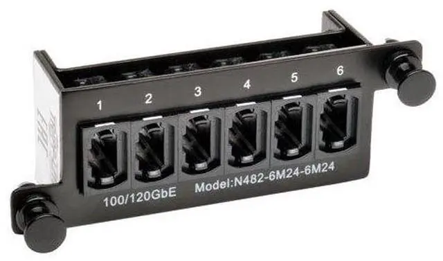 Alt view image 13 of 15 - Tripp Lite 100Gb/120Gb Pass-through Cassette - Fiber optic cassette - MTP/MPO X