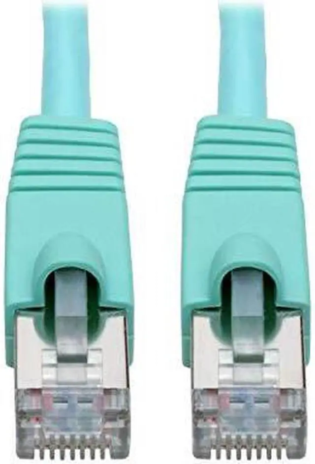 Main image of Tripp Lite N262-010-AQ Cat.6a STP Patch Network Cable