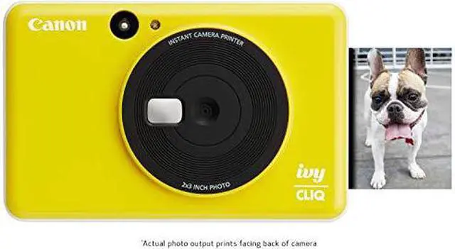 Alt view image 13 of 20 - Canon Ivy Cliq Instant Digital Camera - Bumblebee Yellow