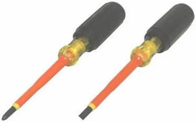 Alt view image 3 of 7 - IDEAL 35-9305 Insulated Screwdriver Set,Slotted/Phillips,2 pcs