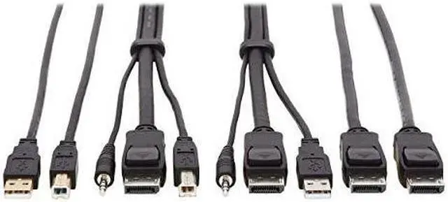 Alt view image 7 of 12 - Tripp Lite KVM Cable