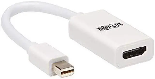 Alt view image 5 of 13 - Tripp Lite P137-06N-HDR-W HDMI/Mini DisplayPort Audio/Video Cable P13706NHDRW