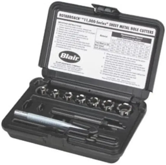 Alt view image 5 of 8 - Blair 11090 15 Piece Rotabroach Spot Weld Cutter, Hole Saw Kit