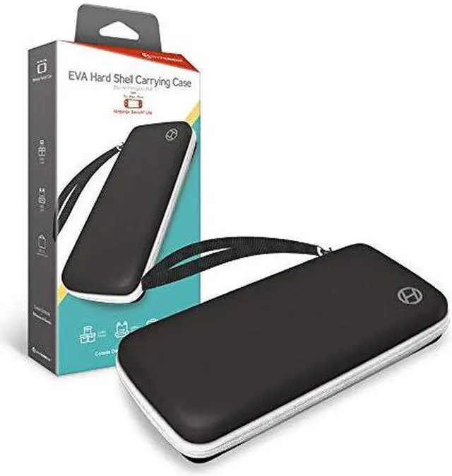 Alt view image 3 of 5 - Hyperkin EVA Hard Shell Carrying Case for Nintendo Switch Lite - Black/White