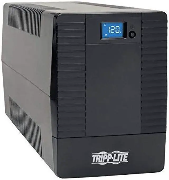 Alt view image 4 of 15 - Tripp Lite OMNIVS1500LCD Series 1440VA 900W Line-Interactive UPS - 8 NEMA 5-15R Outlets, AVR, 120V, 50/60 Hz, USB, Serial, LCD, Tower - Tower - AVR -8 Hour Recharge - 2 Minute Stand-by -120 V AC Input