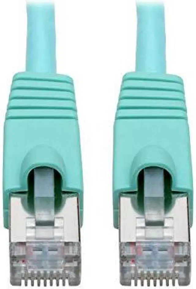 Alt view image 3 of 6 - TRIPP LITE N262-003-AQ CAT6A 10G-CERTIFIED SNAGLESS SHIELDED STP NETWORK PATCH CABLE (RJ45 M/M), POE, A