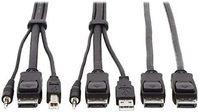 Alt view image 9 of 18 - Tripp Lite KVM Cable P783010DP