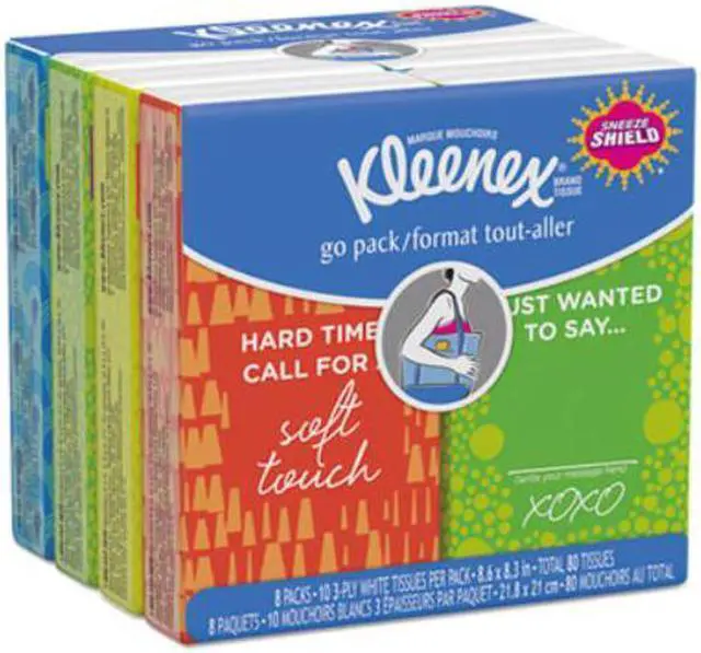 Alt view image 3 of 4 - Kleenex? Tissue,Klx,Go Pack,Wh 46651CT