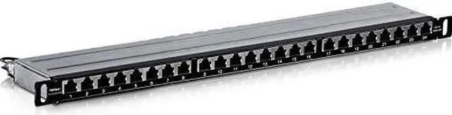 Alt view image 8 of 15 - TRENDnet TC-P24C6AHS 24-Port Cat6A Shielded Half-U Patch Panel