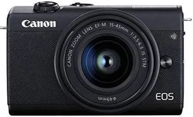 Alt view image 8 of 20 - Canon EOS M200 Mirrorless Camera with 15-45mm Lens -Black