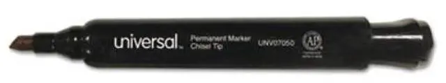 Alt view image 2 of 13 - Universal Chisel Tip Permanent Marker - UNV07050