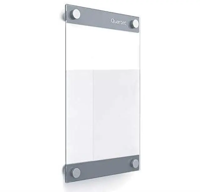 Alt view image 2 of 7 - Quartet Quartet Infinity Customizable Magnetic Glass Dry-Erase Board, 11 x 17 -