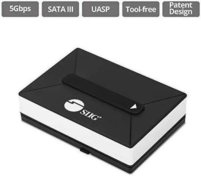 Alt view image 9 of 16 - SIIG Drive Dock External - Black