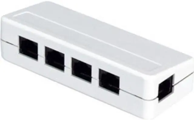 Main image of RJ-45 Modular Splitters, 5-Position, 8 x 8, Shielded, A Pinning