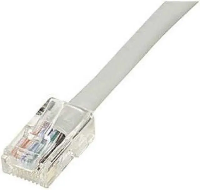 Alt view image 2 of 9 - Black Box EVNSL650-0010 10 ft. GigaTrue CAT6 550MHz Stranded Ethernet Patch Cable - Unshielded, PVC, Snagless Boots, Straight-Pinned, White