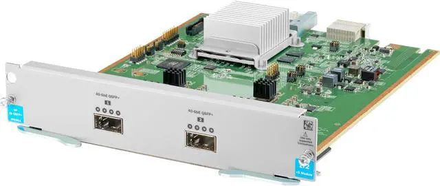 Alt view image 3 of 8 - HP 2P 40GBE QSFP+ V3 ZL2 MOD