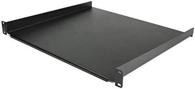 Main image of StarTech.com CABSHELF116 1U Server Rack Shelf - 16" Deep - Cantilever Rack Shelf for 19" Network Equipment (CABSHELF116)