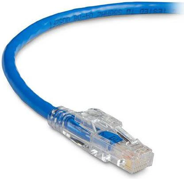 Alt view image 3 of 8 - Black Box GigaTrue 3 C6PC70-GN-10 CAT6 550-MHz Stranded Ethernet Patch Cable - Unshielded (UTP), CM PVC, Snagless Boots with Lockable Connectors, Green, 10 ft.