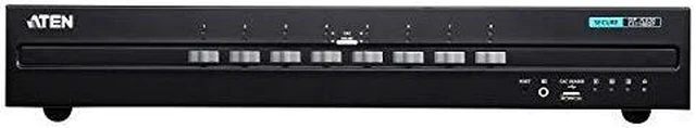 Alt view image 6 of 8 - Aten 8-Port USB DisplayPort Dual Display Secure KVM Switch (PSS PP v3.0 Compliant)