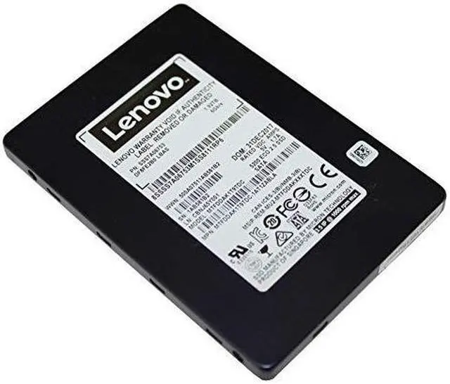 Alt view image 2 of 3 - Lenovo 5200 1.92 TB Solid State Drive - SATA (SATA/600) - 3.5" Drive - Internal