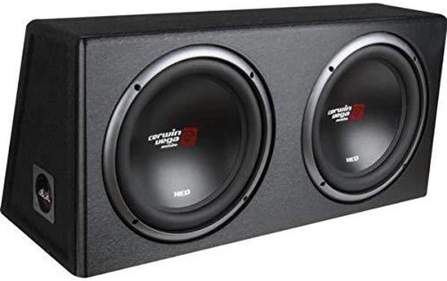 Main image of Cerwin Vega - XE12DV - CERWIN-VEGA(R) MOBILE XE12DV XED Series XE12DV Dual 12-Inch Subwoofers in Loaded Enclosure