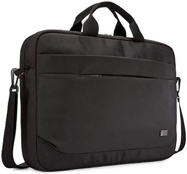 Alt view image 10 of 14 - Case Logic Advantage Adva-116 Black Carrying Case (Attaché) For 10" To 16" Notebook - Black