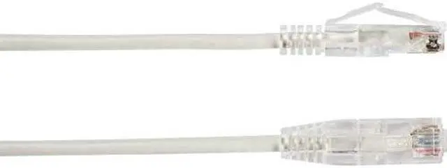 Alt view image 2 of 6 - BLACK BOX C6APC28-WH-03 CAT6A 500-MHZ STRANDED ETHERNET PATCH CABLE - UNSHIELDED (UTP), CM PVC, SNAGLESS
