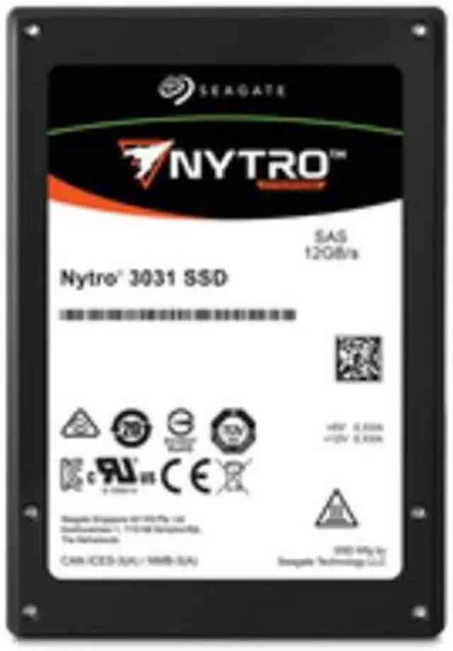 Main image of Seagate Nytro 3031 XS960SE70014 960 GB Solid State Drive - SAS (12Gb/s SAS) - 2.5" Drive - Internal