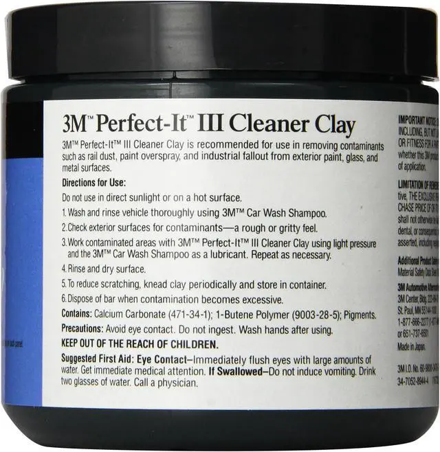 Alt view image 3 of 3 - 38070 Perfect-It III Cleaner Clay 200 g