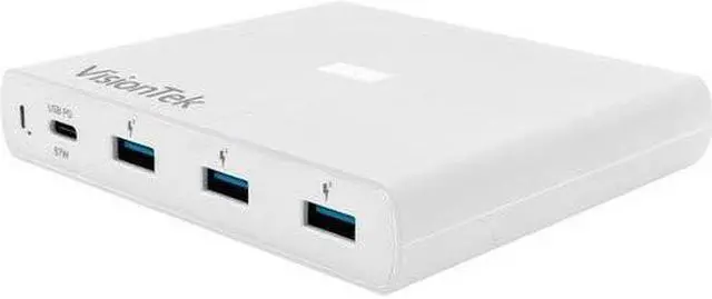 Main image of VisionTek USB-C 90W Charger with USB 3.0 QC 901285