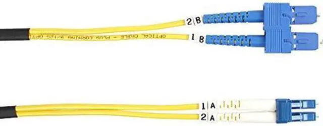 Main image of FIBER PATCH CABLE 10M SM 9 MICRON SC TO LC