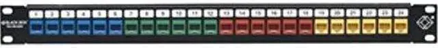Alt view image 3 of 4 - PATCH PANEL MULTIMEDIA 1U 24PT