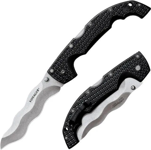 Main image of COLD STEEL 29AXW COLD STEEL KRIS VOYAGER FOLDER 5.5 IN BLADE GRIV-EX HANDLE