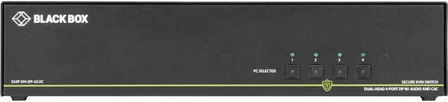 Main image of Black Box KVM Switchbox with CAC SS4PDHDPUCAC