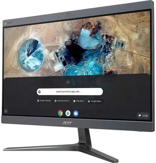 Alt view image 5 of 7 - Acer Chromebase 24 - 23.8" - Celeron 3867U - 4 GB RAM - 128 GB SSD - Chrome OS - Intel HD Graphics 610 - Wireless LAN - All-in-One PC