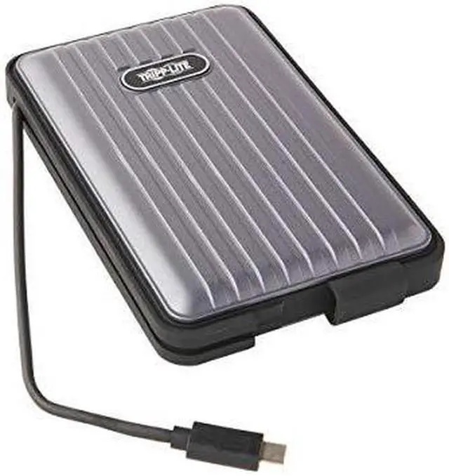Alt view image 8 of 11 - Tripp Lite USB-C to SATA SSD/HDD Enclosure Adapter USB 3.1 Gen 1 5 Gbps Thunderbolt 3 IP66 Rated UASP U457025G1WPG