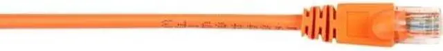 Alt view image 2 of 8 - Black Box CAT6 Value Line Patch Cable, Stranded, Orange, 25-ft. (7.5-m)