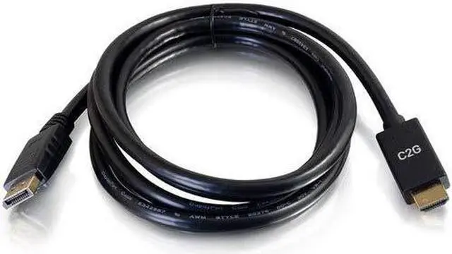 Alt view image 5 of 10 - C2g Displayport/Hdmi Audio/Video Cable