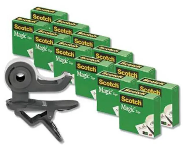 Main image of Scotch 810K12C19 Tape Clip Dispenser