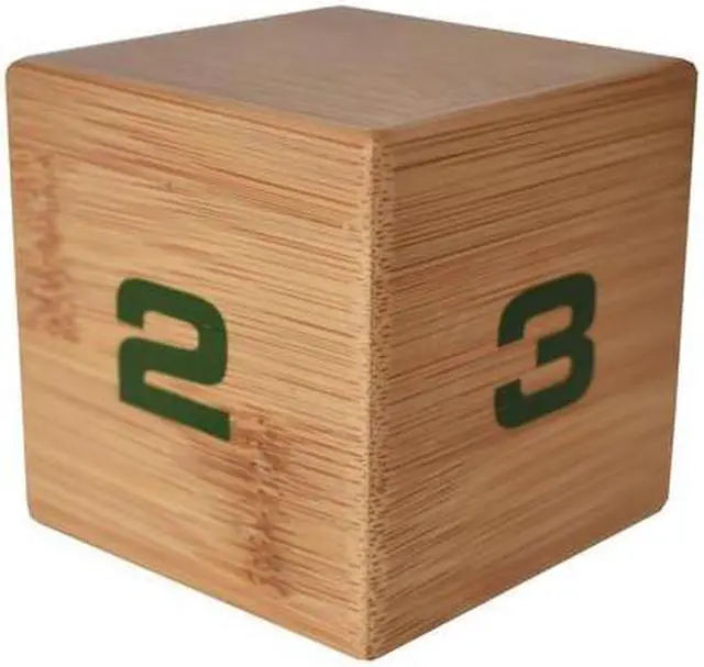 Alt view image 2 of 12 - TELEDEX DFW-125 BAMBOO TIMECUBE 1-2-3-4 MINUTES