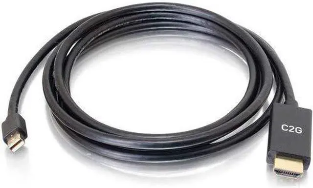 Alt view image 6 of 10 - C2g Hdmi/Mini Displayport Audio/Video Cable