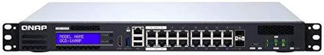 Alt view image 3 of 8 - QNAP QGD-1600P-4G Ethernet Switch QGD1600P4GUS