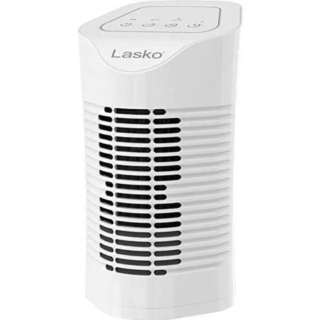 Main image of Lasko Desktop Air Purifier with 3-Stage Filtration, HF11200, White