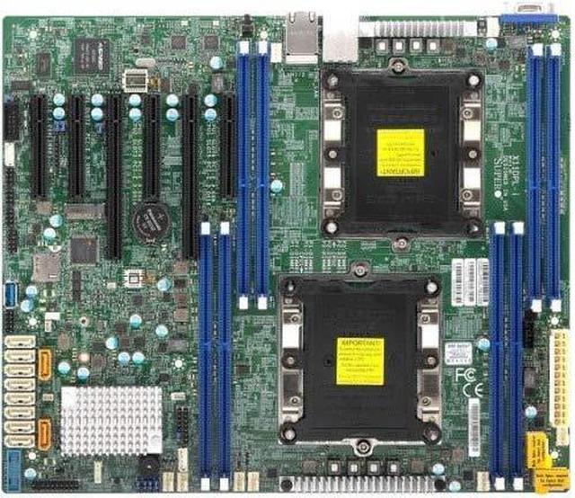 Supermicro Motherboard MBD-X11DPL-I-B Xeon Dual Socket S3647 C621 Max.512GB  PCI Express ATX (MBD-X11DPL-I-B)