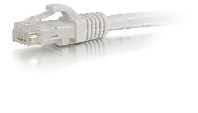 Alt view image 3 of 4 - C2G 50763 4 ft. Cat6a Snagless Unshielded (UTP) Ethernet Network Patch Cable - White